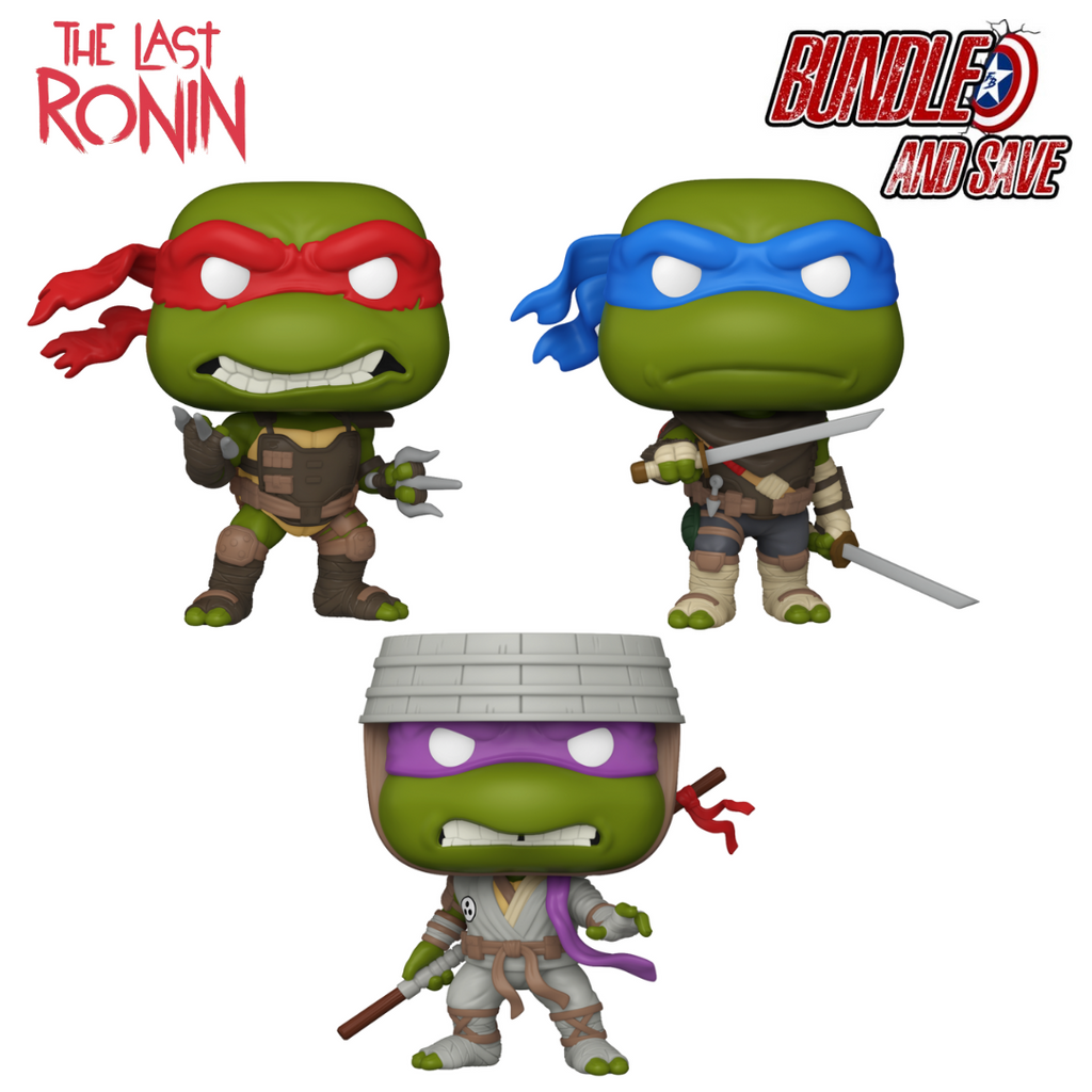 The Last Ronin - Turtle Squad Pop! Vinyl Bundle (Set of 3)