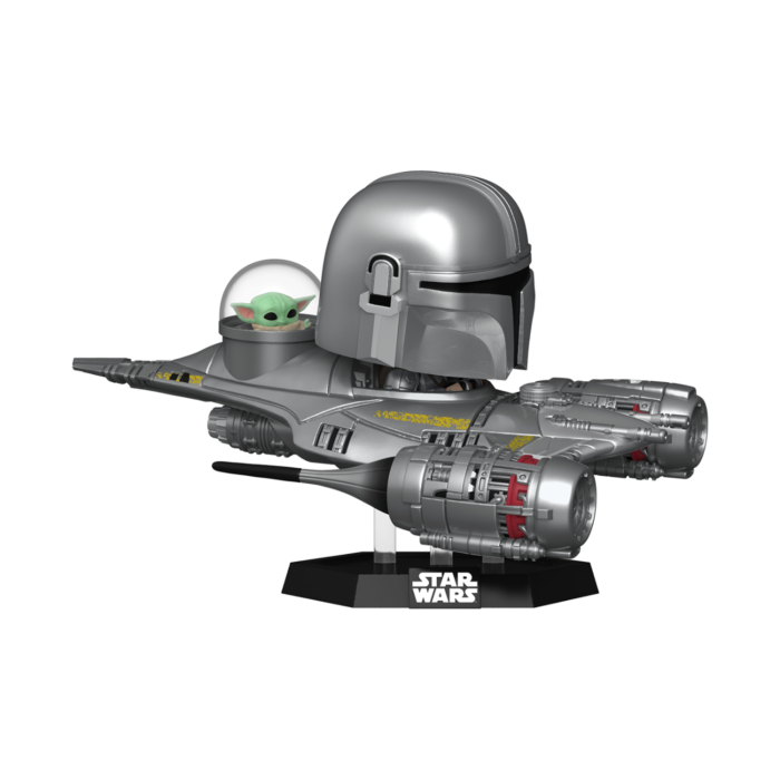 Star Wars - The Mandalorian and Grogu in N1 Starfighter US Exclusive Pop! Ride [RS]