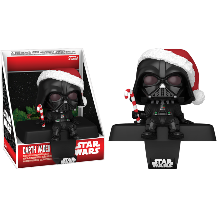 Star Wars -Vader Pop! Edge-Sitter Stocking Hanger