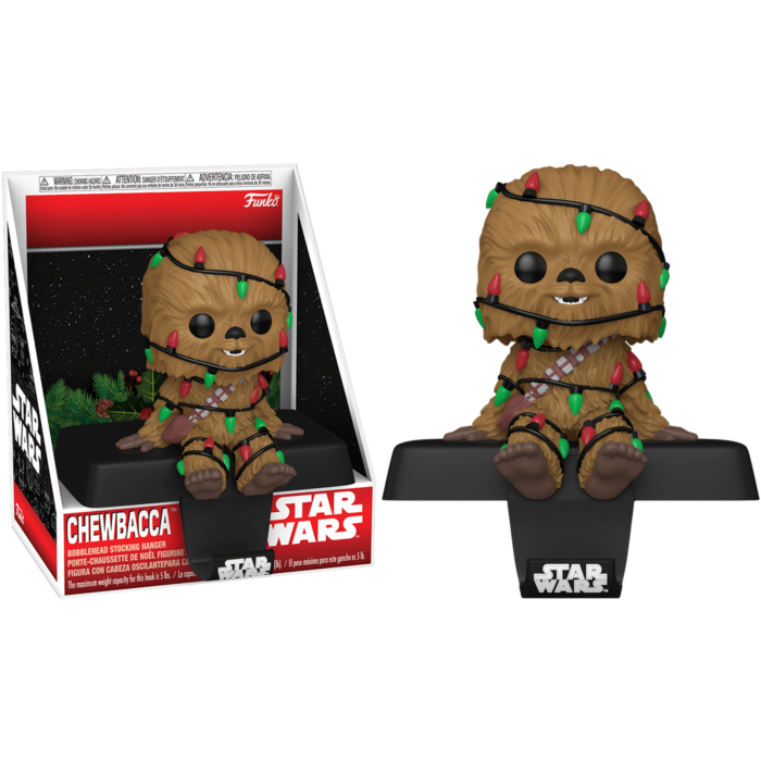 Star Wars -Chewie Pop! Edge-Sitter Stocking Hanger