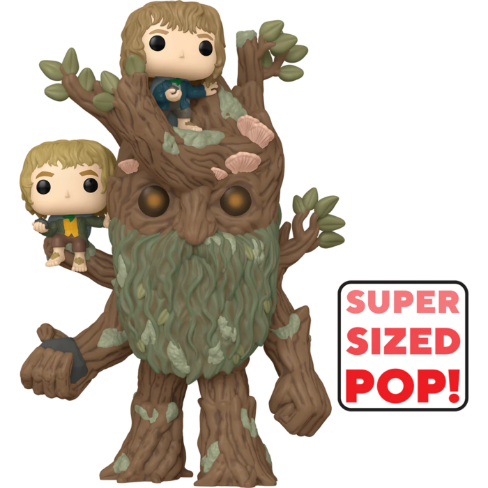 The Lord of the Rings - Treebeard with Merry & Pippin 6" Pop! Vinyl Figure