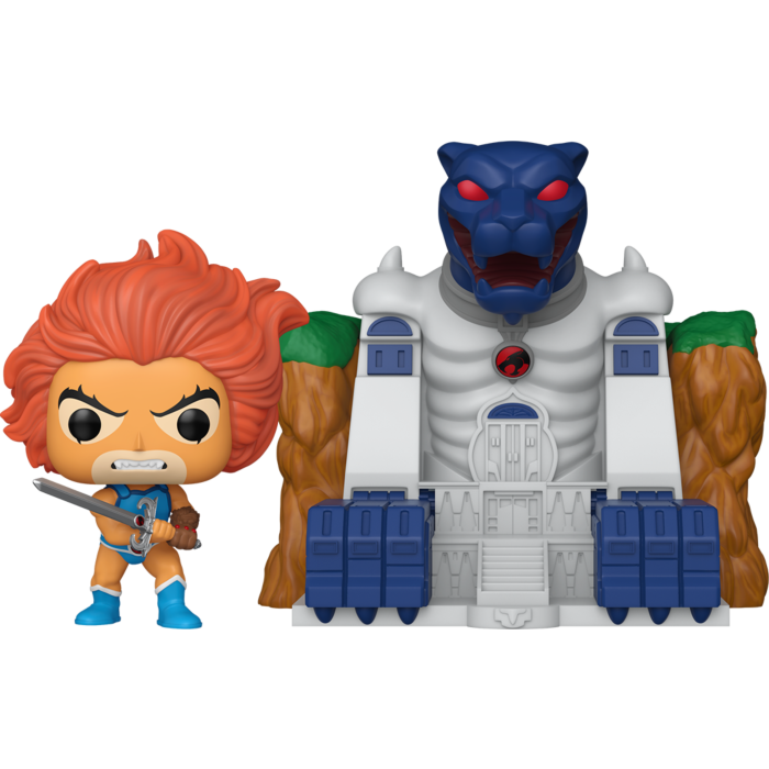 Thundercats - Lion-O with Cat's Lair Pop! Town