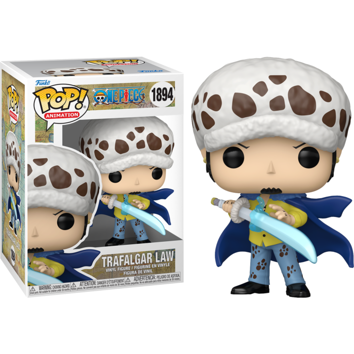 One Piece - Trafalgar Law with Blue Anesthesia Pop! Vinyl