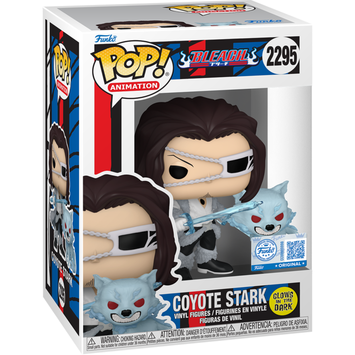 Bleach - Coyote Stark US Exclusive Glow-in-the-Dark Pop! Vinyl [RS]