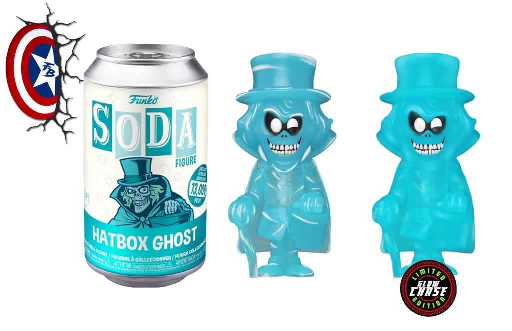 Haunted Mansion - Hatbox Ghost Vinyl Soda [RS]