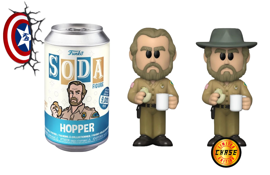 Stranger Things - Hopper US Exclusive Vinyl Soda [RS]