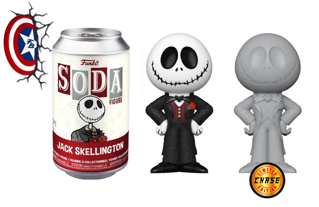 The Nightmare Before Christmas 30th Anniversary - Formal Jack Vinyl Soda