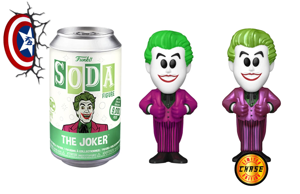 Batman (1966) - Joker Vinyl Soda [RS]