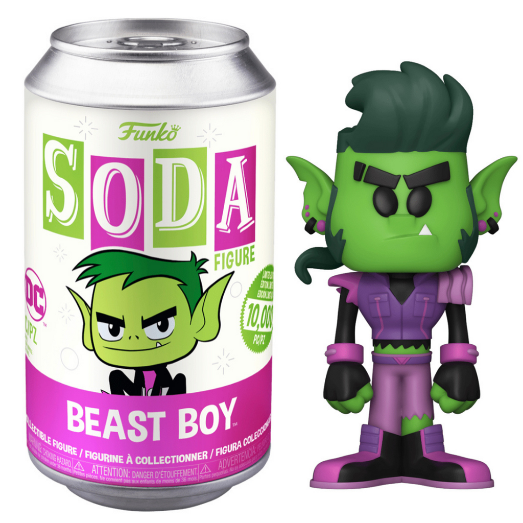 Teen Titans Go! - Beast Boy Vinyl Soda