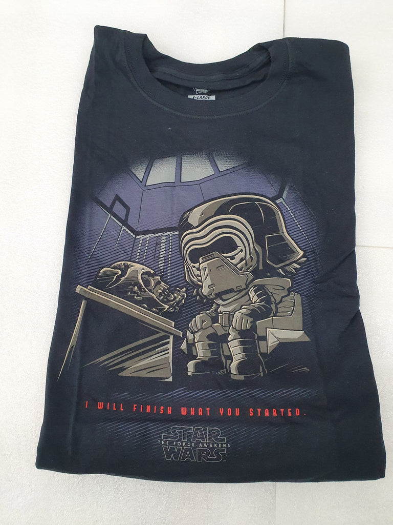 Star Wars - Kylo (I will finish what you started) Pop Tee ( X-Large)