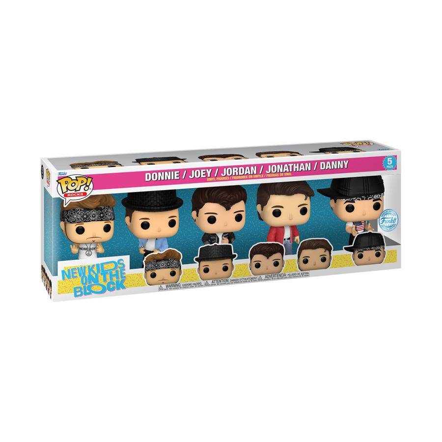 New Kids on the Block - Band 5-Pack US Exclusive Pop! Vinyl [RS]