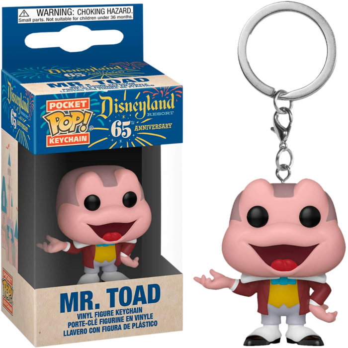 Disneyland 65th Anniversary - Mr Toad Pocket Pop! Keychain