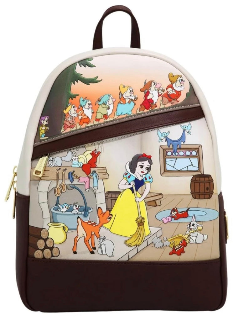 Snow White and the Seven Dwarfs - Loungefly Multiscene Mini Backpack