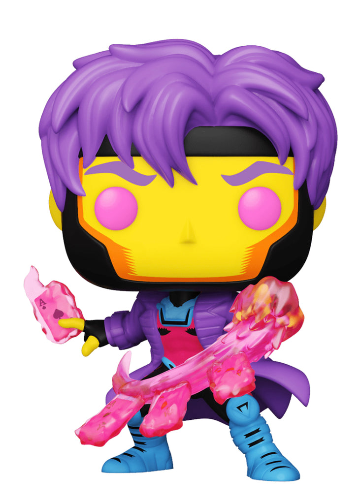 X-Men - Gambit Blacklight US Exclusive Pop! Vinyl [RS]