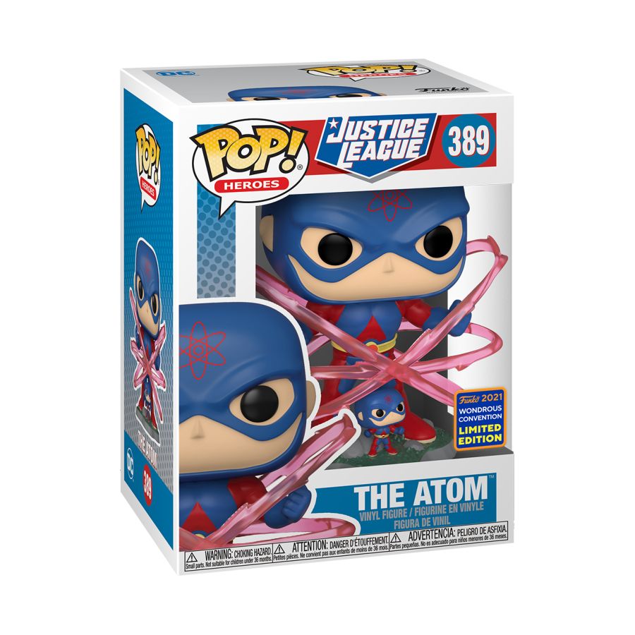 DC Comics - Atom WC21 US Exclusive Pop! Vinyl [RS]