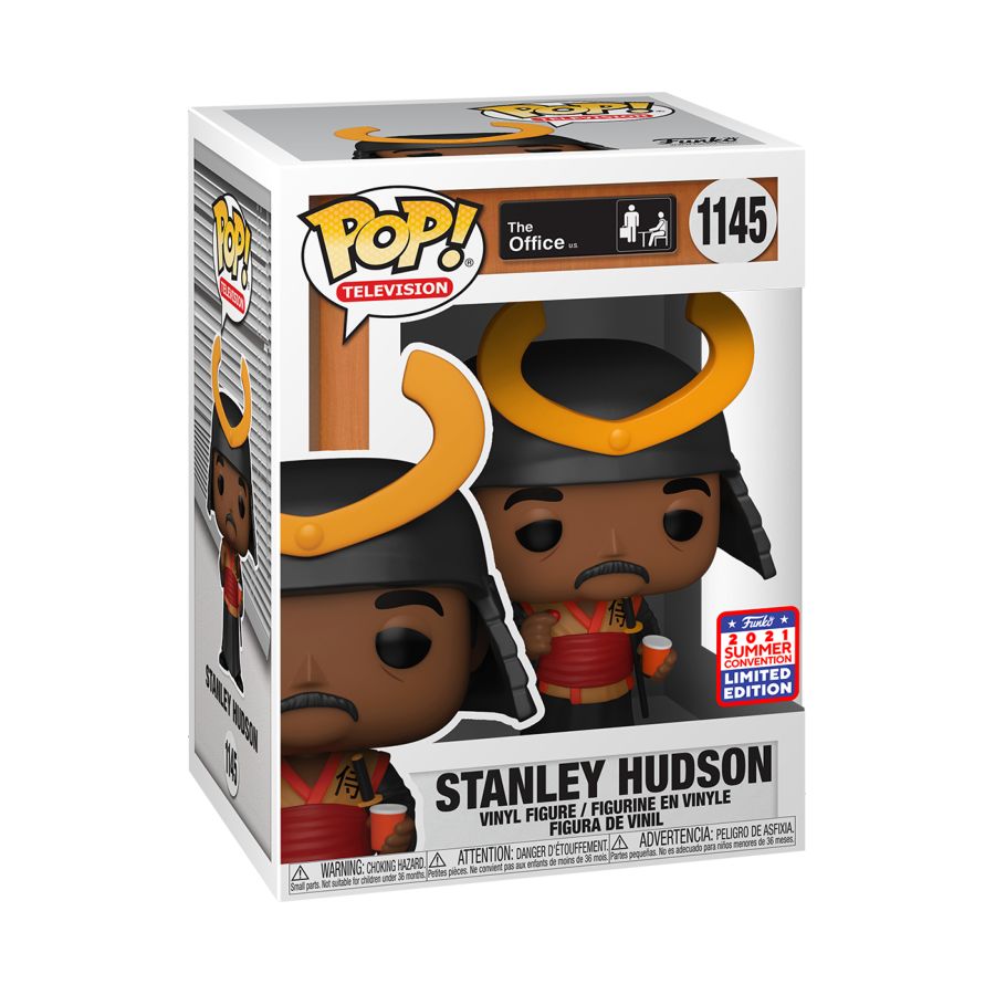 The Office - Stanley Hudson as Warrior SDCC 2021 US Exclusive Pop! Vinyl