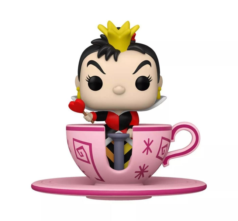 Disney World - Queen of Hearts Teacup Ride 50th Anniversary US Exclusive Pop! Ride [RS]