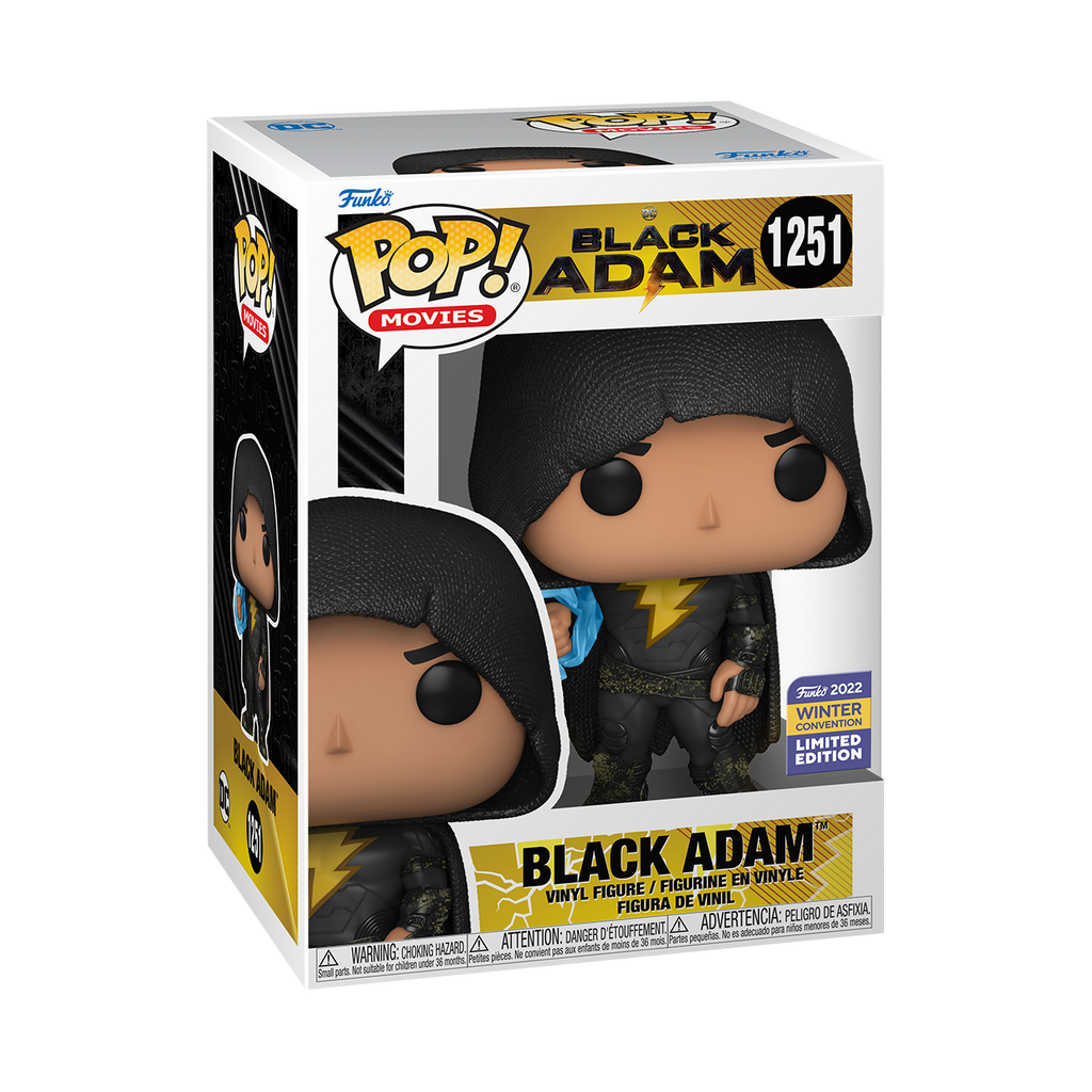 Black Adam - Black Adam w/Cloak BC22 Pop Vinyl RS