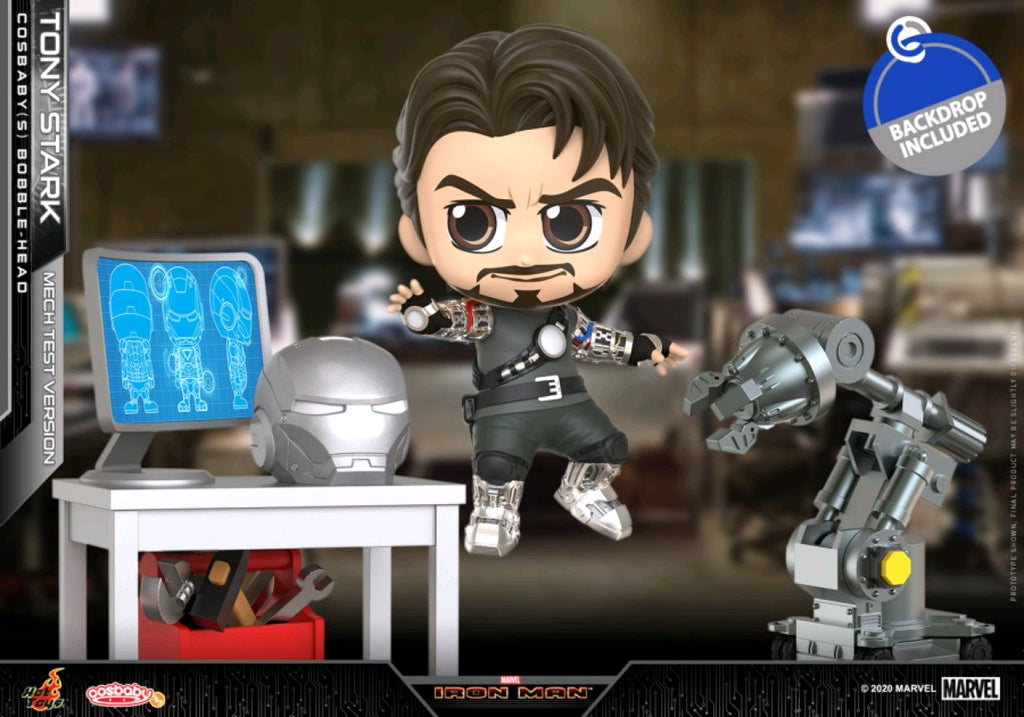 Iron Man - Tony Stark Mech Test Cosbaby