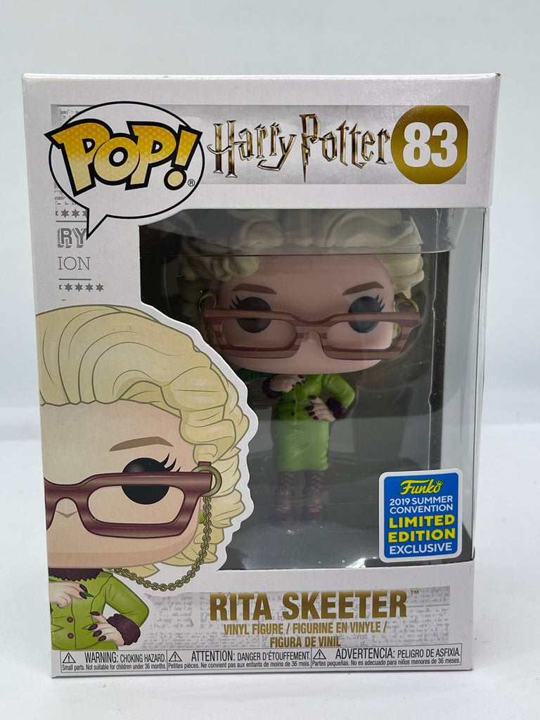 Rita skeeter best sale funko pop sdcc