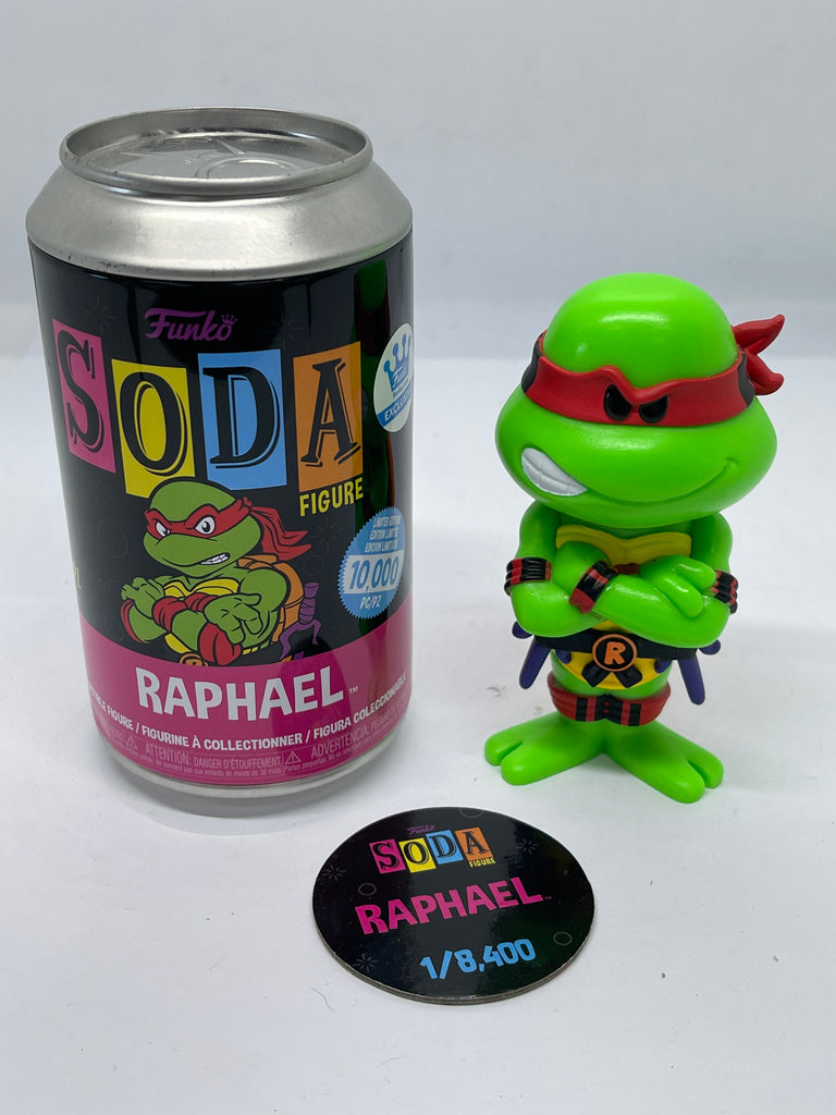 TMNT - Raphael Blaclight (Common) Vinyl Soda