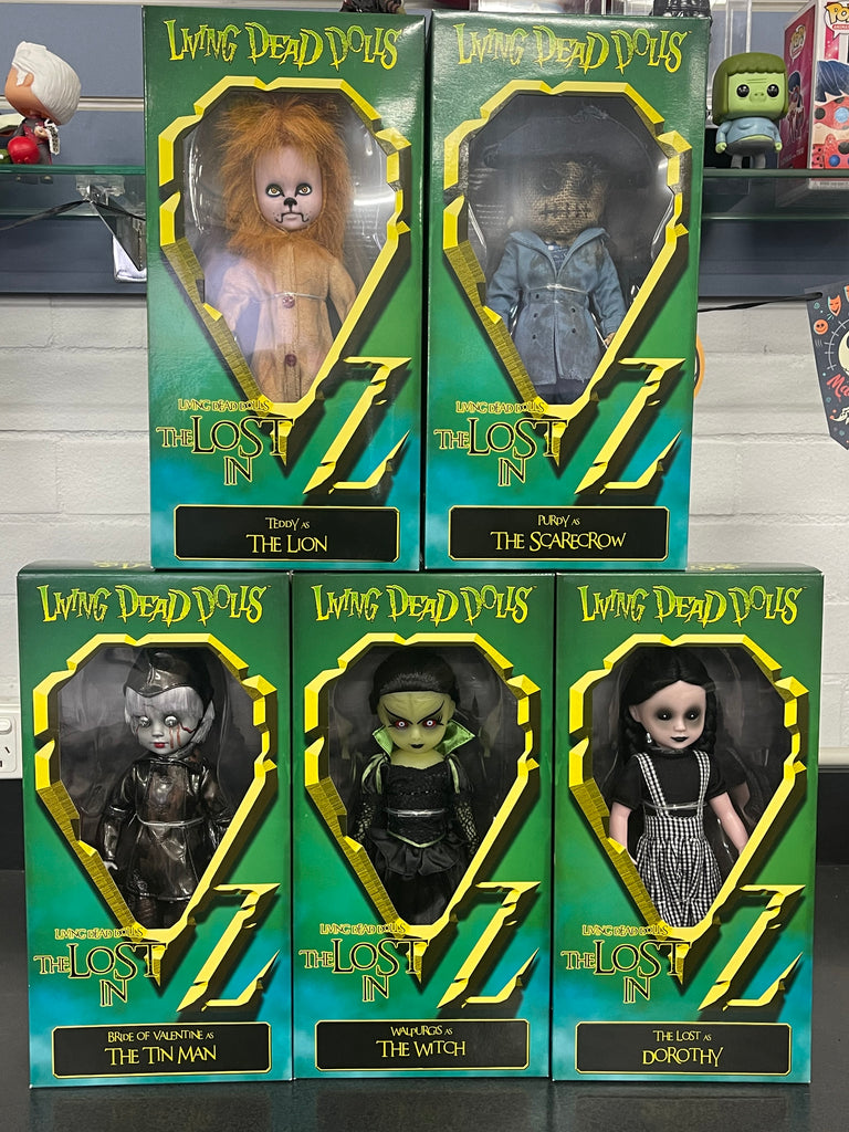 Lost In Oz Living Dead Dolls Set (5 Dolls) New and Sealed