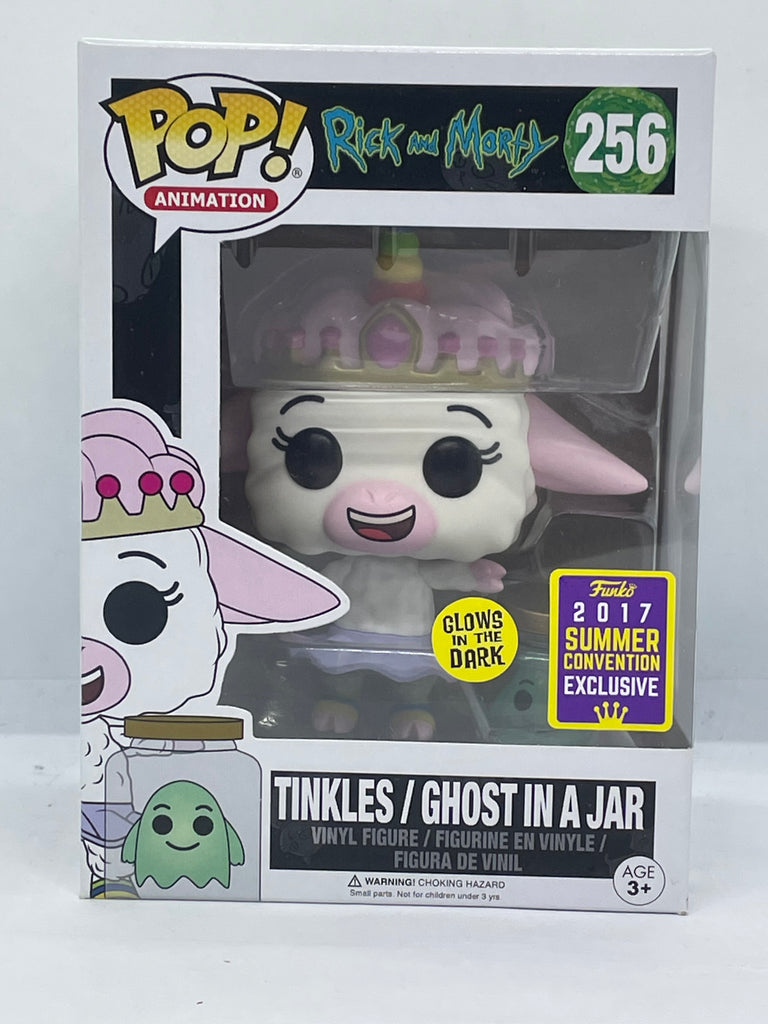 Rick and Morty - Tinkles/Ghost In Jar Glow In The Dark 2017 SDCC 2017 Exclusive Pop! Vinyl