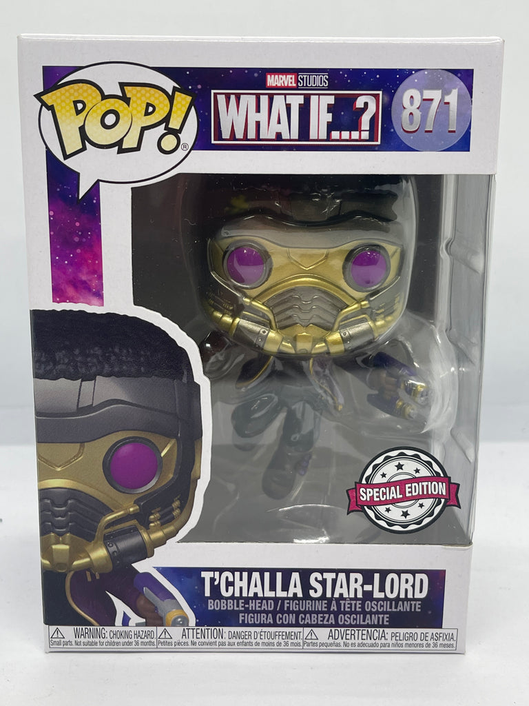 What If - T'Challa Star-Lord Metallic US Exclusive Pop! Vinyl