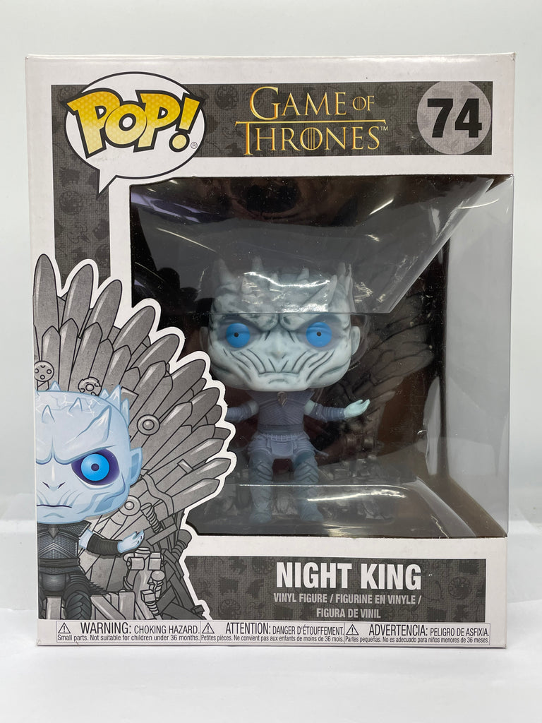 Game of Thrones - Night King Iron Throne Pop! Deluxe
