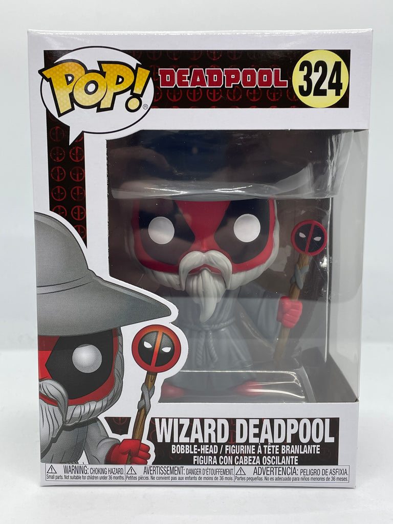 Deadpool Wizard Deadpool - Wizard Deadpool Pop! Vinyl – FanBase Collectables