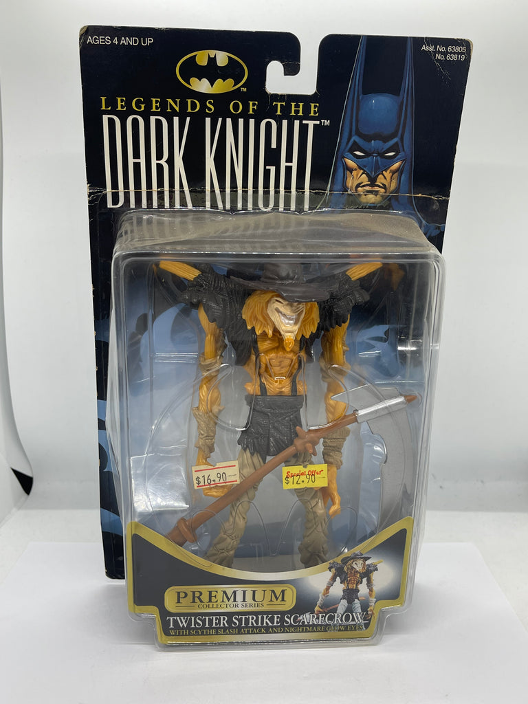 Batman: Legends of The Dark Knight - Twister Strike Scarecrow Premium Collector Series Kenner Figure 1996