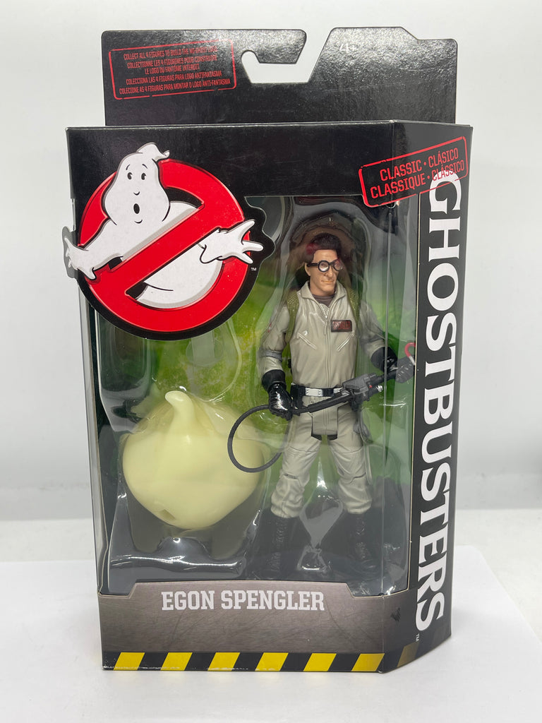 Ghostbusters - Egon Spengler with BAF Ghost 2016 Mattel 6” Figure