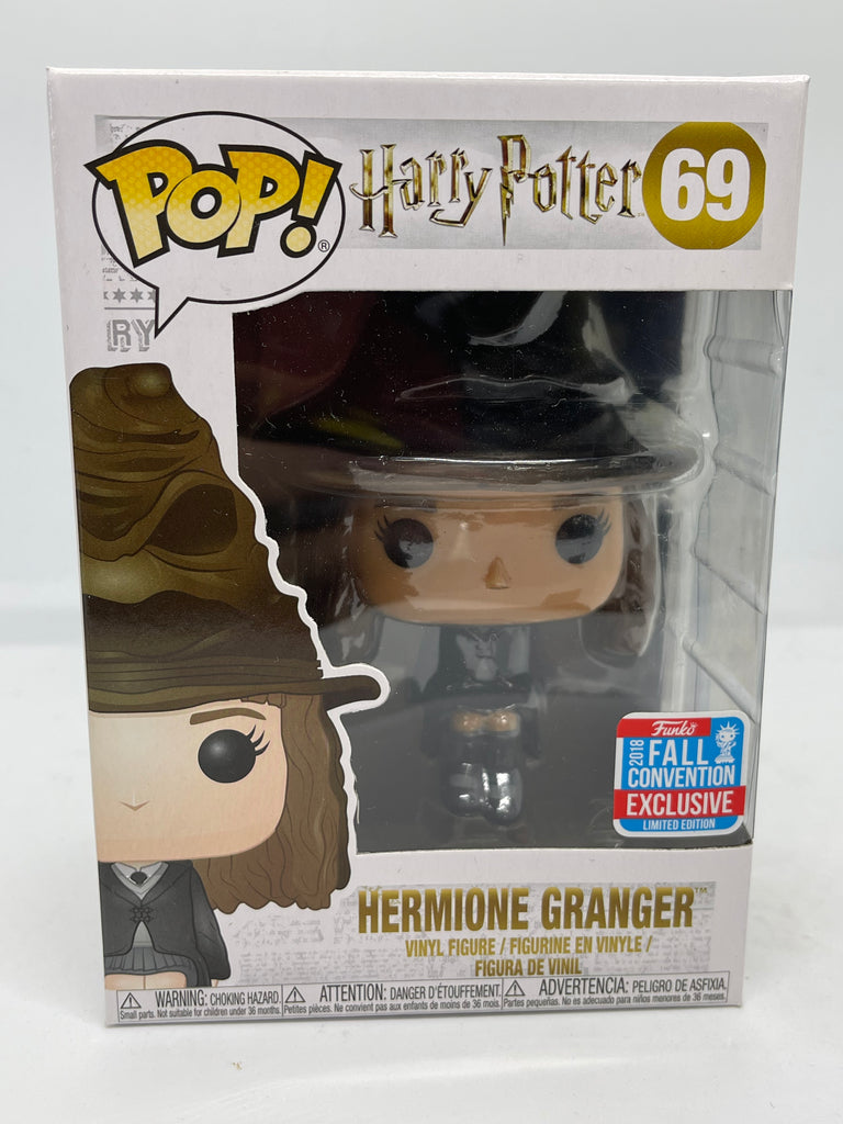 Harry Potter - Hermione with Sorting Hat NYCC 2018 Exclusive Pop ! Vinyl
