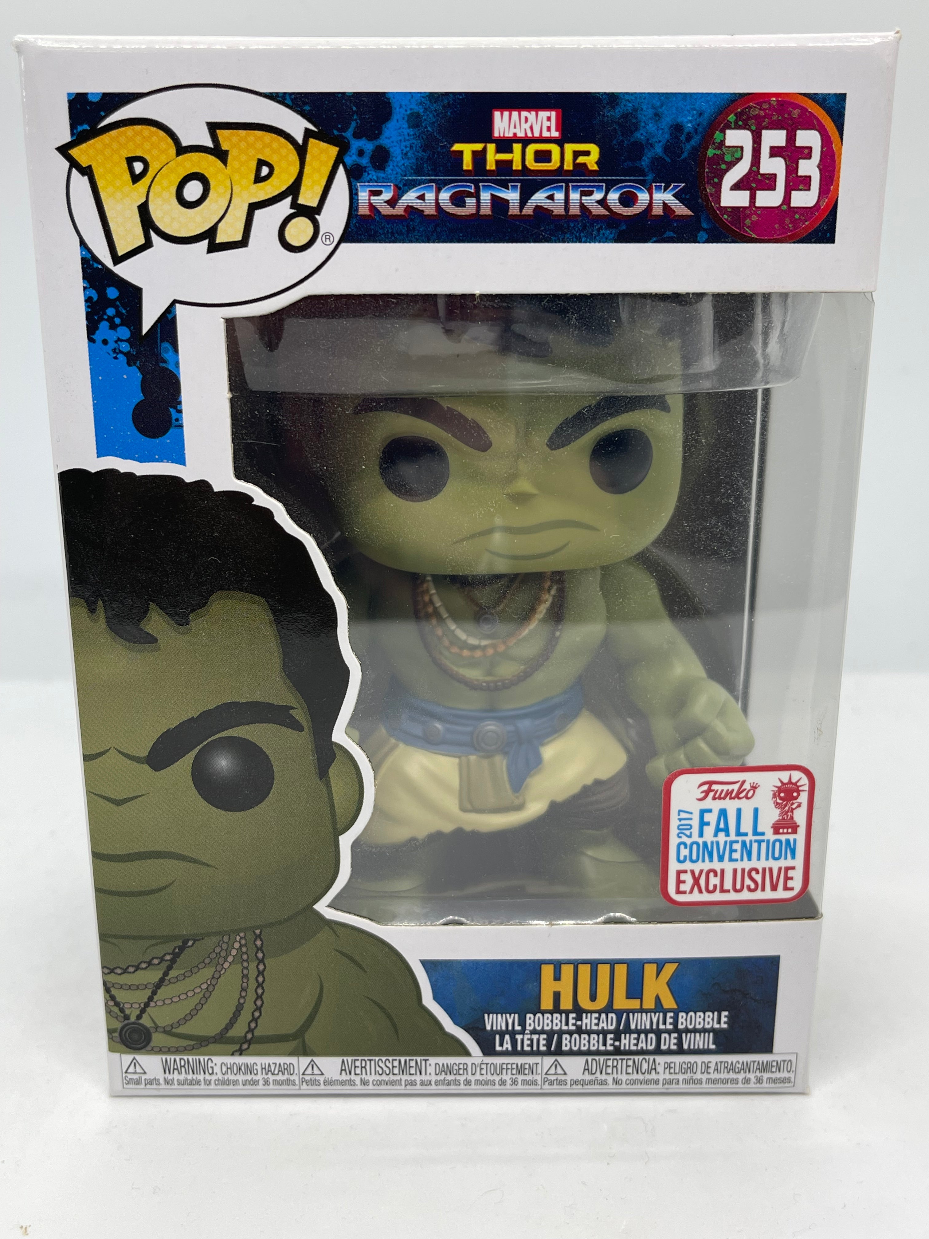 Funko POP Marvel THOR RAGNAROK HULK 2017 NYCC Limited Edition