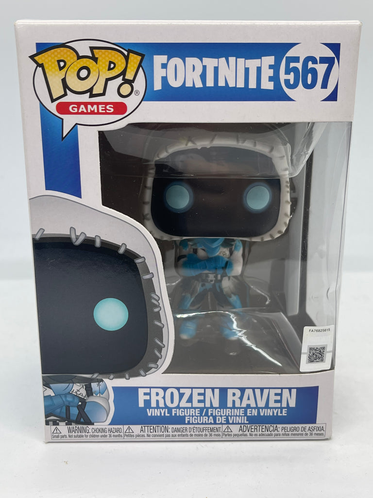 Fortnite Frozen Raven Pop Vinyl Fanbase Collectables