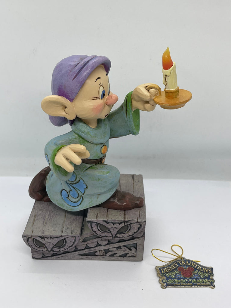 Jim Shore Disney Traditions - Dopey ‘A Light in The Dark’ Figurine