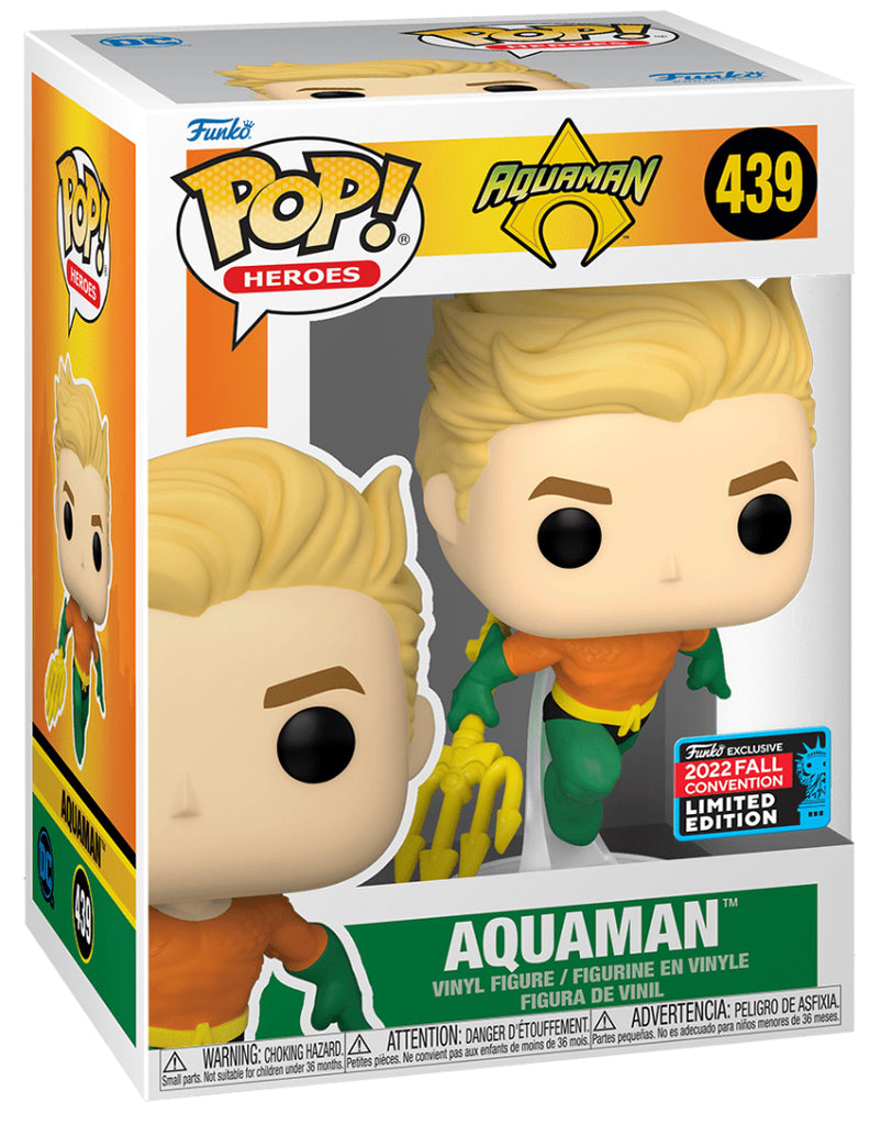 DC Superheroes - Aquaman Classic Comic NYCC 2022 Exclusive Pop! Vinyl [RS]