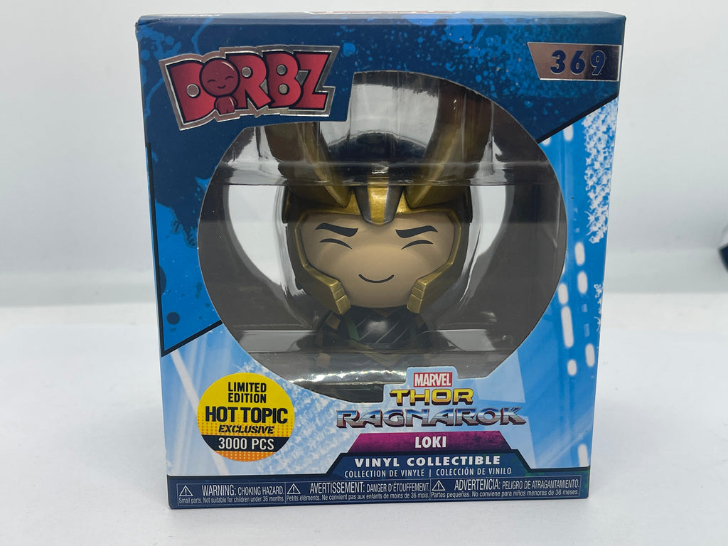 Thor 3: Ragnarok - Loki Hot Topic Exclusive Limited 3000pcs Dorbz