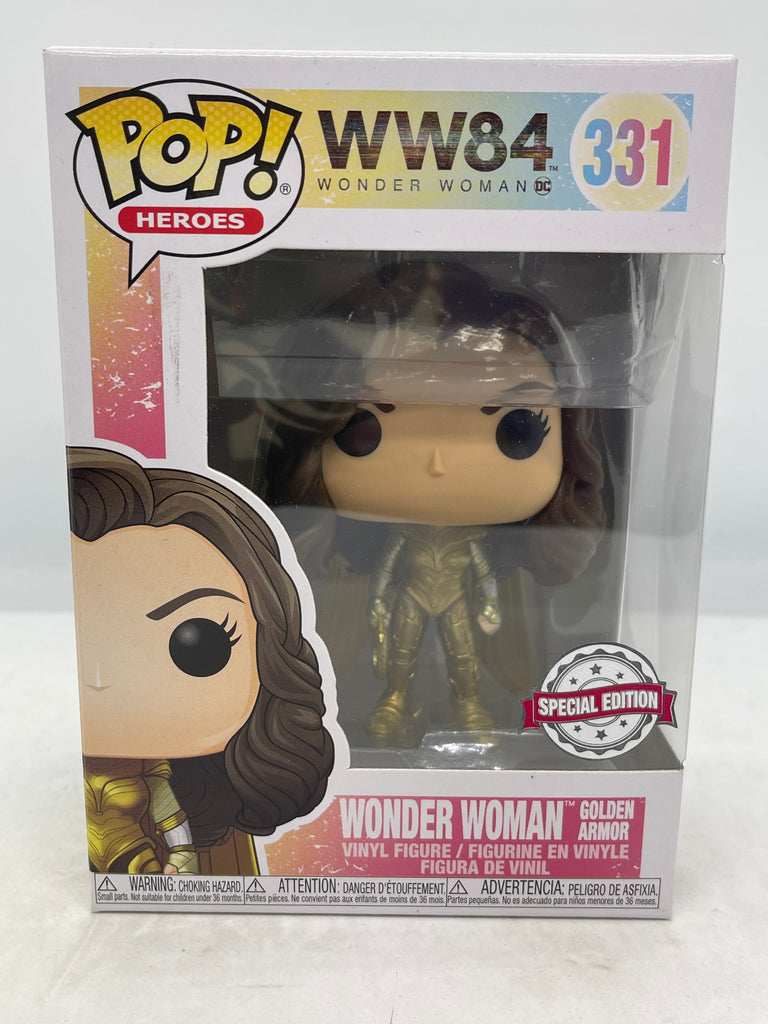 Wonder Woman: 1984 - Wonder Woman Gold No Wings US Exclusive Pop! Vinyl