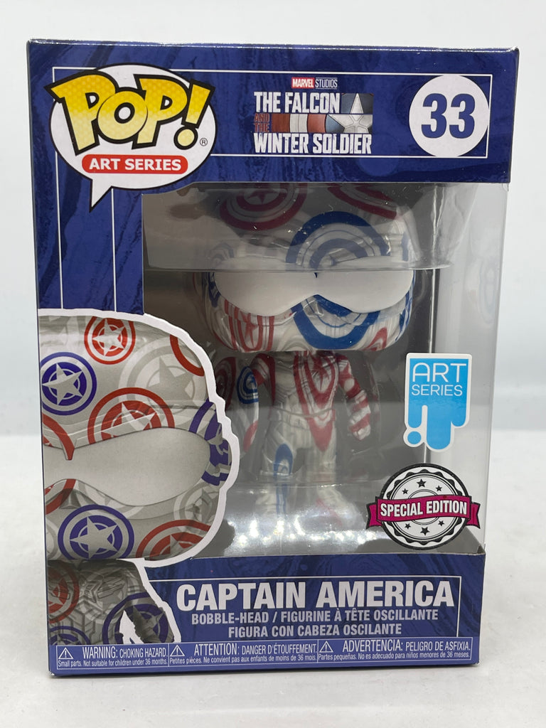 The Falcon and the Winter Soldier - Capt.America Patriotic (Artist) US Exc Pop! Vinyl