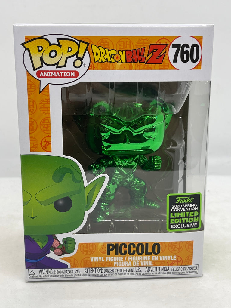 Dragon Ball Z - Piccolo Green Chrome ECCC 2020 Exclusive Pop! Vinyl [RS]