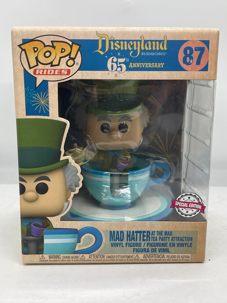 Disneyland 65th Anniversary - Mad Hatter Teacup US Exclusive Pop! Ride [RS]