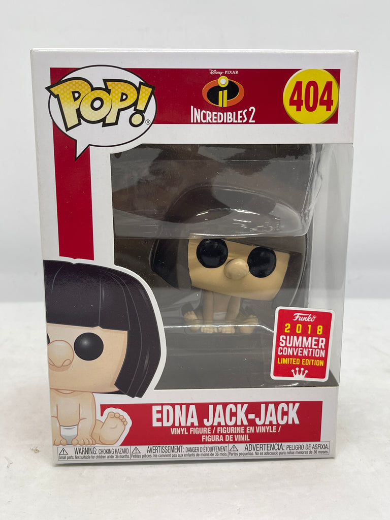 The Incredibles - Edna Jack-Jack SDCC 2018 Exclusive Pop! Vinyl