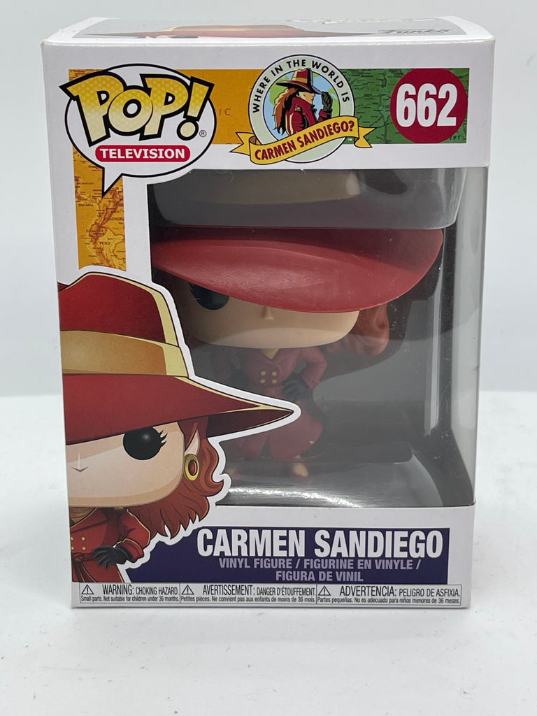 Where in the World is Carmen Sandiego - Carmen Sandiego Pop! Vinyl