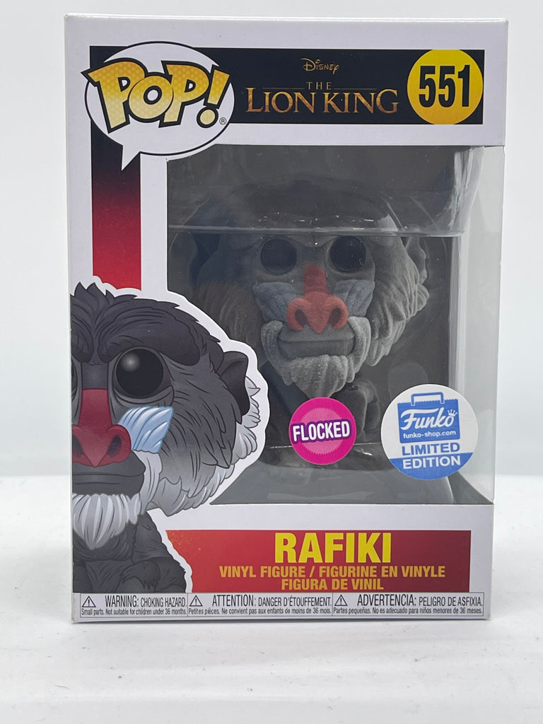 The Lion King - Rafiki (Flocked) Funko Shop Exclusive Pop! Vinyl