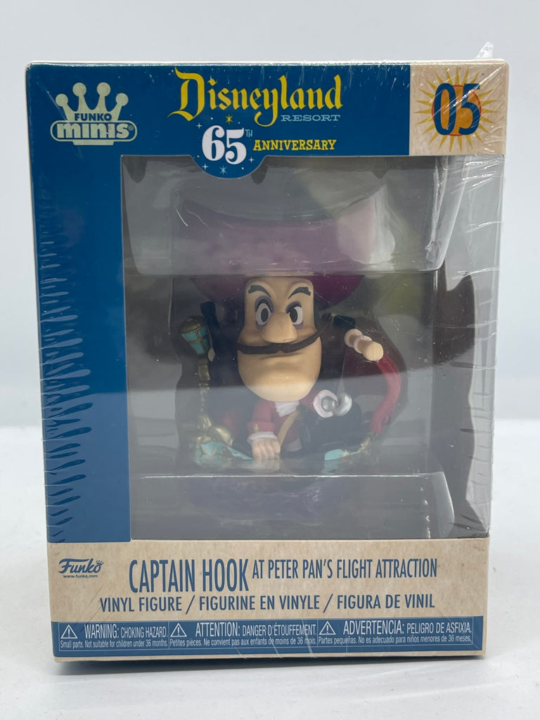 Disneyland: 65th Anniversary - 3” Scale Captain Hook Mini Vinyl Figure