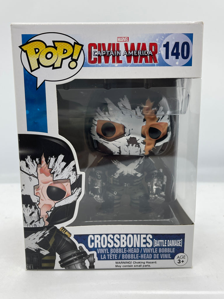 Captain America: Civil War - Crossbones (Battle Damage) Pop! Vinyl