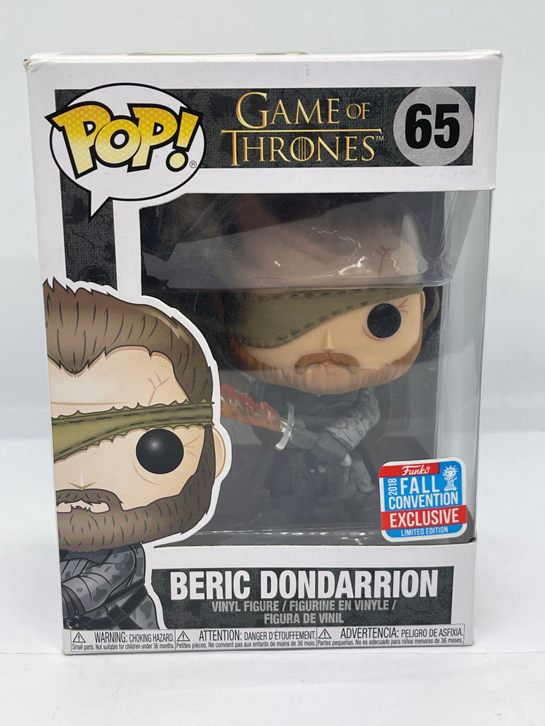 Game Of Thrones - Beric Dondarrion NYCC 2018 Exclusive Pop! Vinyl
