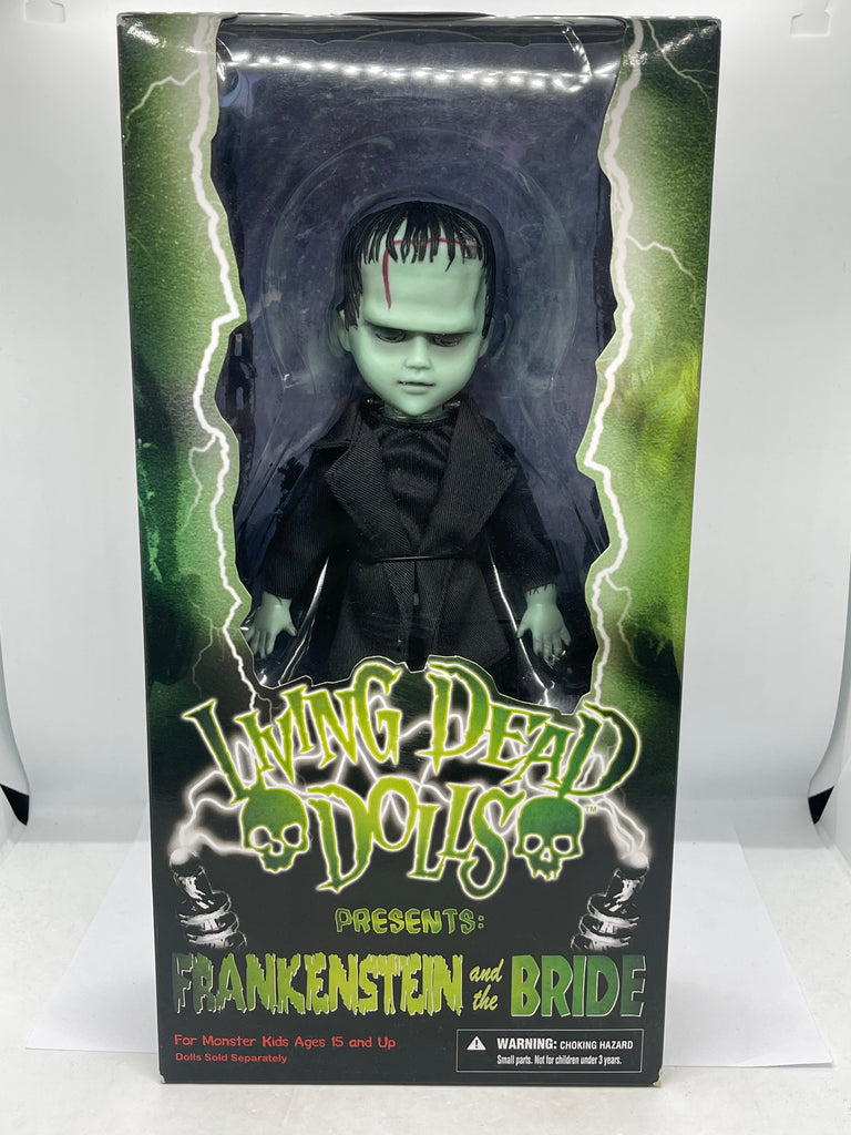 Frankenstein and Bride Living Dead Dolls Set (2 Dolls) New and Sealed