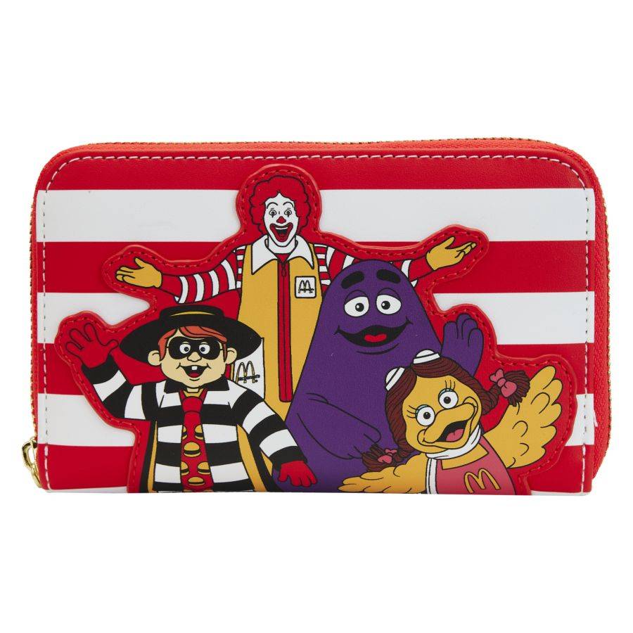 McDonald's - Ronald McDonald and Friends Zip Around Wallet